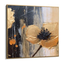Quadro Stampa su Tela Fioritura dorata - CupidoDesign