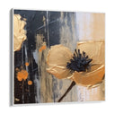Quadro Stampa su Tela Fioritura dorata - CupidoDesign
