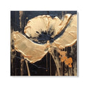 Quadro Stampa su Tela Fioritura dorata - CupidoDesign