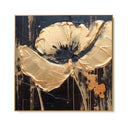 Quadro Stampa su Tela Fioritura dorata - CupidoDesign