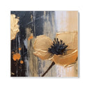 Quadro Stampa su Tela Fioritura dorata - CupidoDesign
