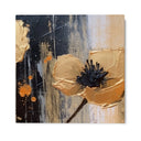 Quadro Stampa su Tela Fioritura dorata - CupidoDesign
