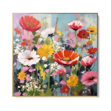 Quadro Stampa su Tela Fioritura Incantata - CupidoDesign