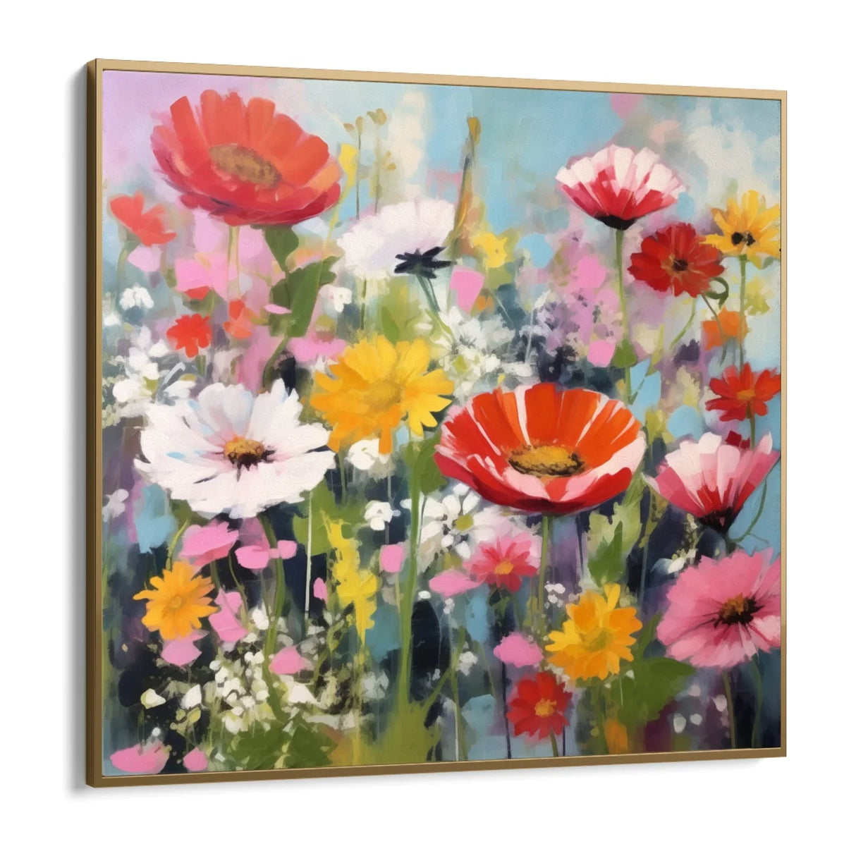 Quadro Stampa su Tela Fioritura Incantata - CupidoDesign