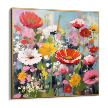 Quadro Stampa su Tela Fioritura Incantata - CupidoDesign