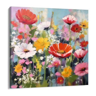 Quadro Stampa su Tela Fioritura Incantata - CupidoDesign