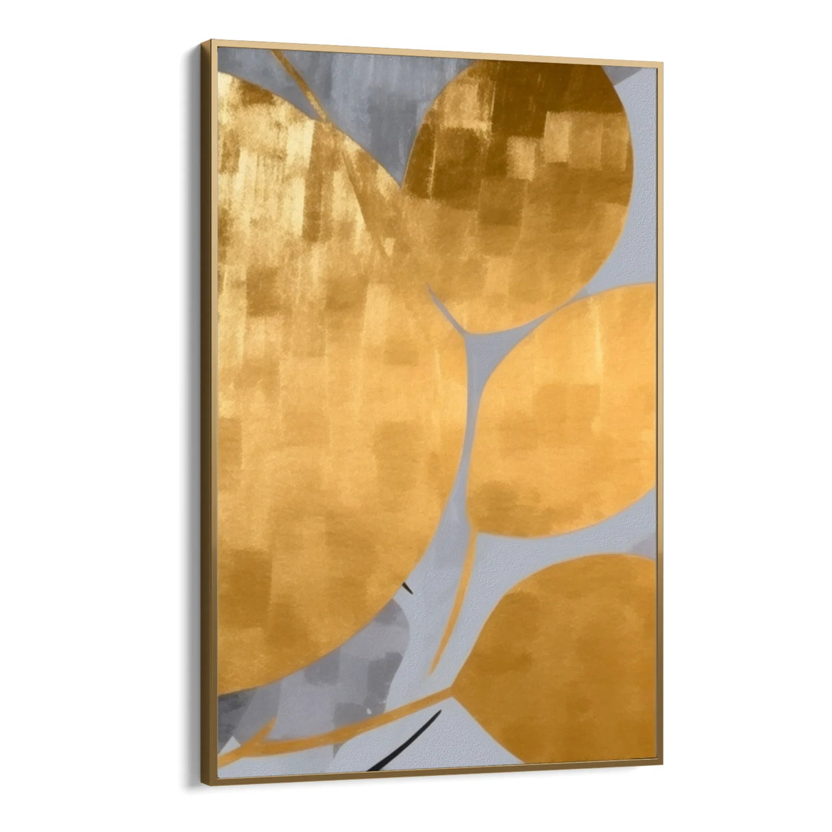Quadro Stampa su Tela Fioriture dorate - CupidoDesign
