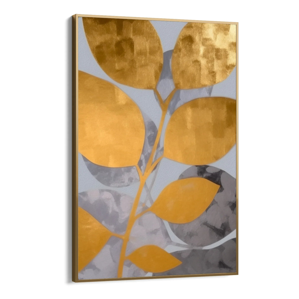 Quadro Stampa su Tela Fioriture dorate - CupidoDesign