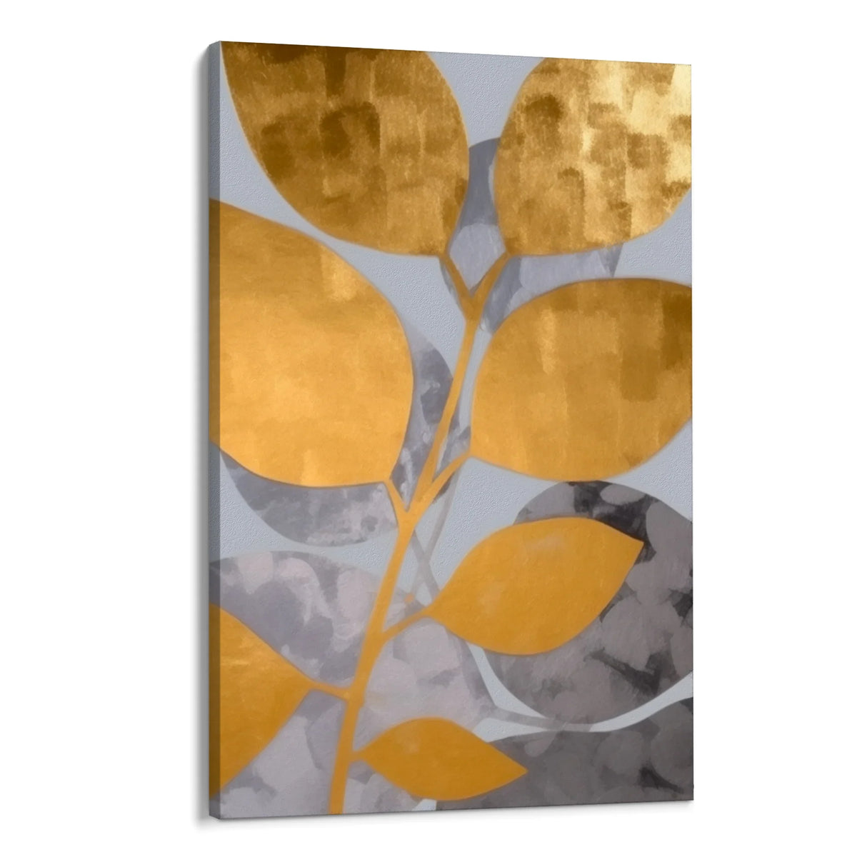 Quadro Stampa su Tela Fioriture dorate - CupidoDesign