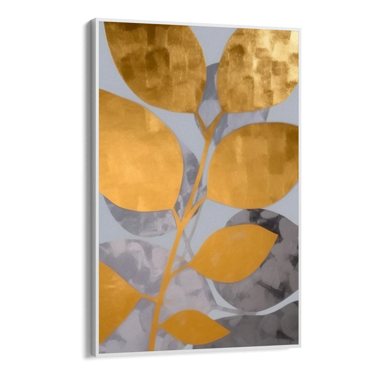 Quadro Stampa su Tela Fioriture dorate - CupidoDesign