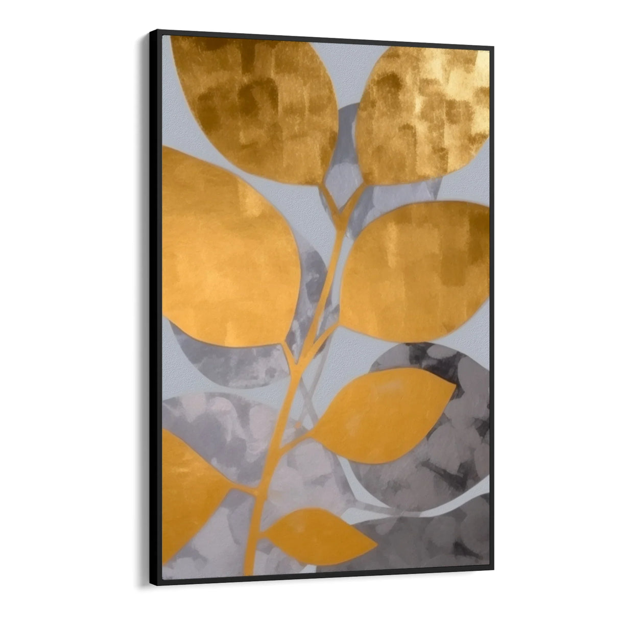 Quadro Stampa su Tela Fioriture dorate - CupidoDesign