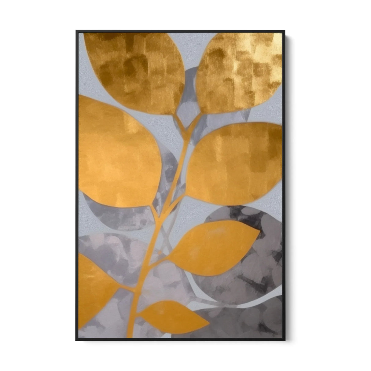 Quadro Stampa su Tela Fioriture dorate - CupidoDesign