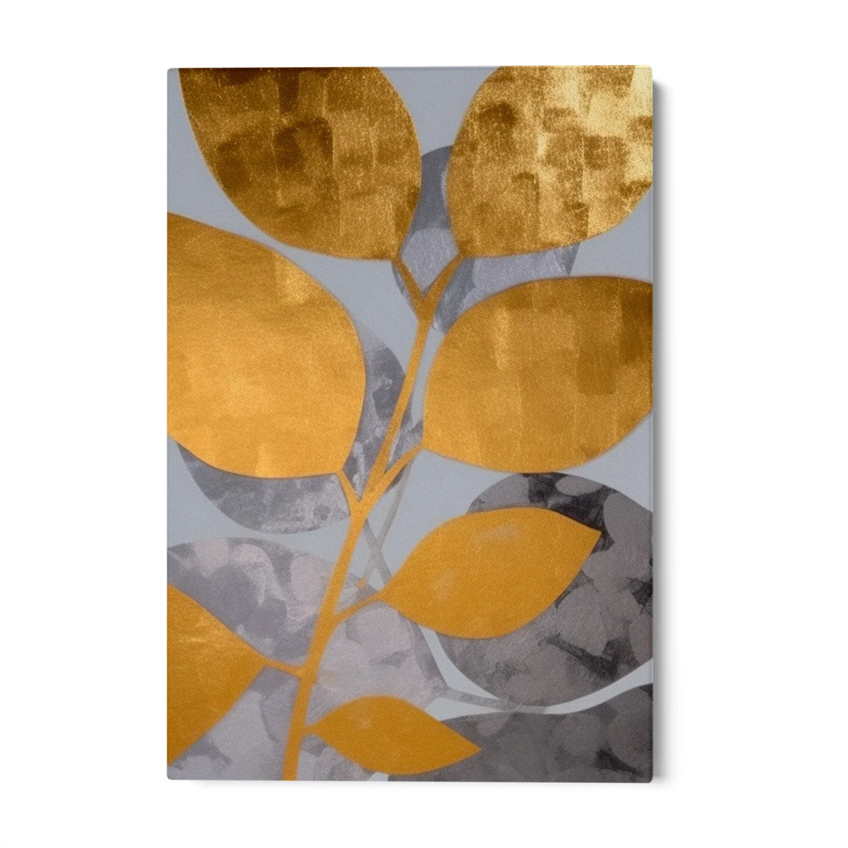 Quadro Stampa su Tela Fioriture dorate - CupidoDesign