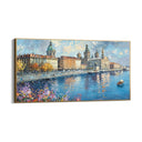 Quadro Stampa su Tela Fiume incantato - CupidoDesign