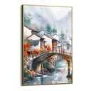 Quadro Stampa su Tela Fiume nella tundra - CupidoDesign