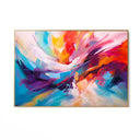 Quadro Stampa su Tela Flusso Colorato - CupidoDesign