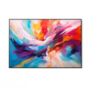 Quadro Stampa su Tela Flusso Colorato - CupidoDesign