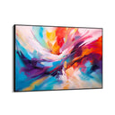Quadro Stampa su Tela Flusso Colorato - CupidoDesign