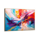 Quadro Stampa su Tela Flusso Colorato - CupidoDesign