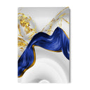 Quadro Stampa su Tela Flusso di blu - CupidoDesign