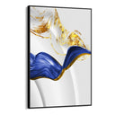 Quadro Stampa su Tela Flusso di blu - CupidoDesign