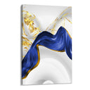 Quadro Stampa su Tela Flusso di blu - CupidoDesign