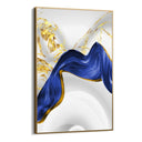 Quadro Stampa su Tela Flusso di blu - CupidoDesign