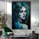 Quadro Stampa su Tela Flusso di Inchiostro - CupidoDesign