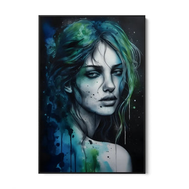 Quadro Stampa su Tela Flusso di Inchiostro - CupidoDesign