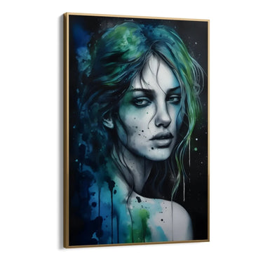 Quadro Stampa su Tela Flusso di Inchiostro - CupidoDesign