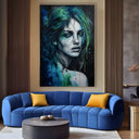 Quadro Stampa su Tela Flusso di Inchiostro - CupidoDesign