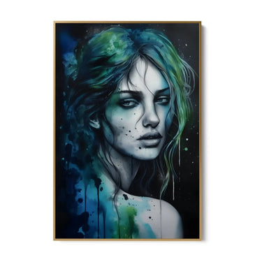 Quadro Stampa su Tela Flusso di Inchiostro - CupidoDesign