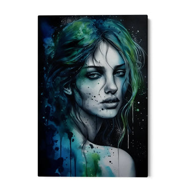 Quadro Stampa su Tela Flusso di Inchiostro - CupidoDesign