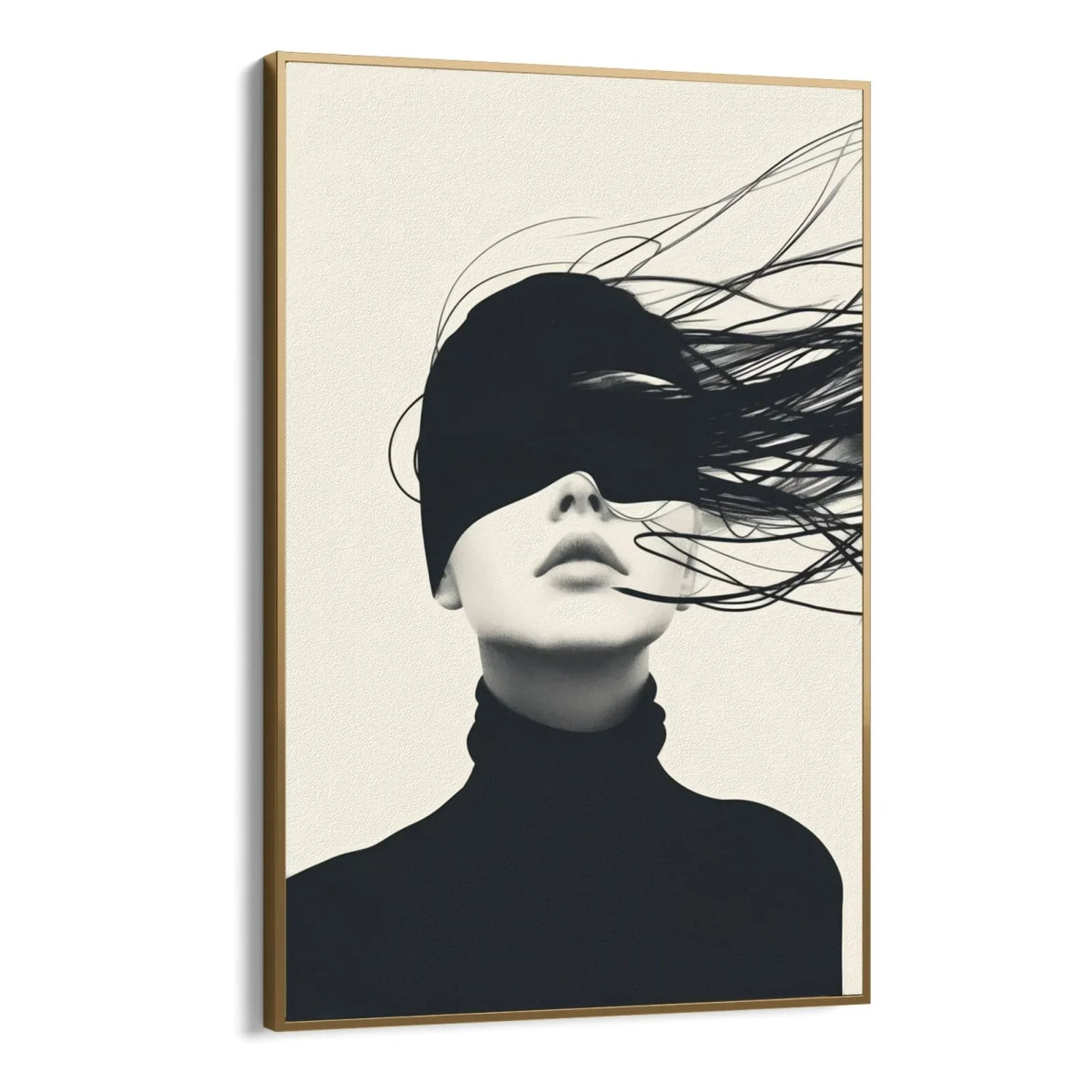 Quadro Stampa su Tela Flusso di pensieri - CupidoDesign