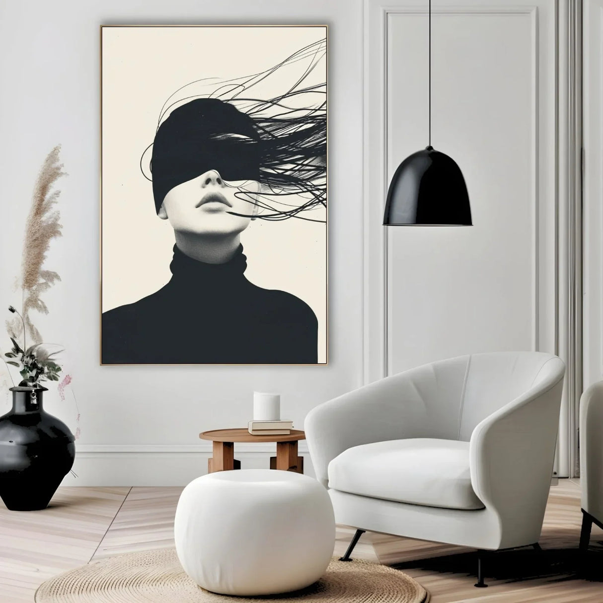 Quadro Stampa su Tela Flusso di pensieri - CupidoDesign