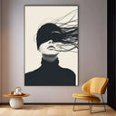 Quadro Stampa su Tela Flusso di pensieri - CupidoDesign