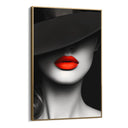 Quadro Stampa su Tela Flusso di rosso - CupidoDesign