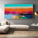 Quadro Stampa su Tela Flusso Impercettibile - CupidoDesign