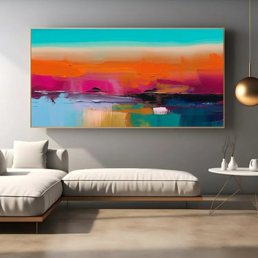 Quadro Stampa su Tela Flusso Impercettibile - CupidoDesign