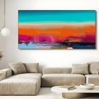 Quadro Stampa su Tela Flusso Impercettibile - CupidoDesign