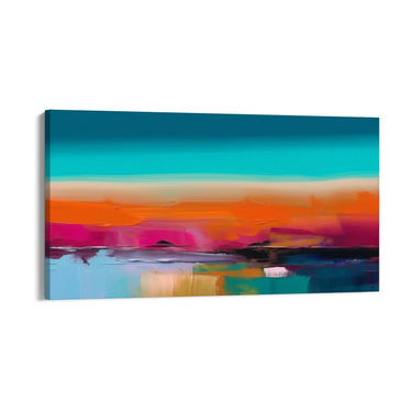 Quadro Stampa su Tela Flusso Impercettibile - CupidoDesign