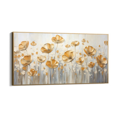 Quadro Stampa su Tela Fluttuazioni Floreali - CupidoDesign