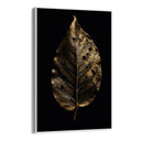 Quadro Stampa su Tela Foglia Gold - CupidoDesign