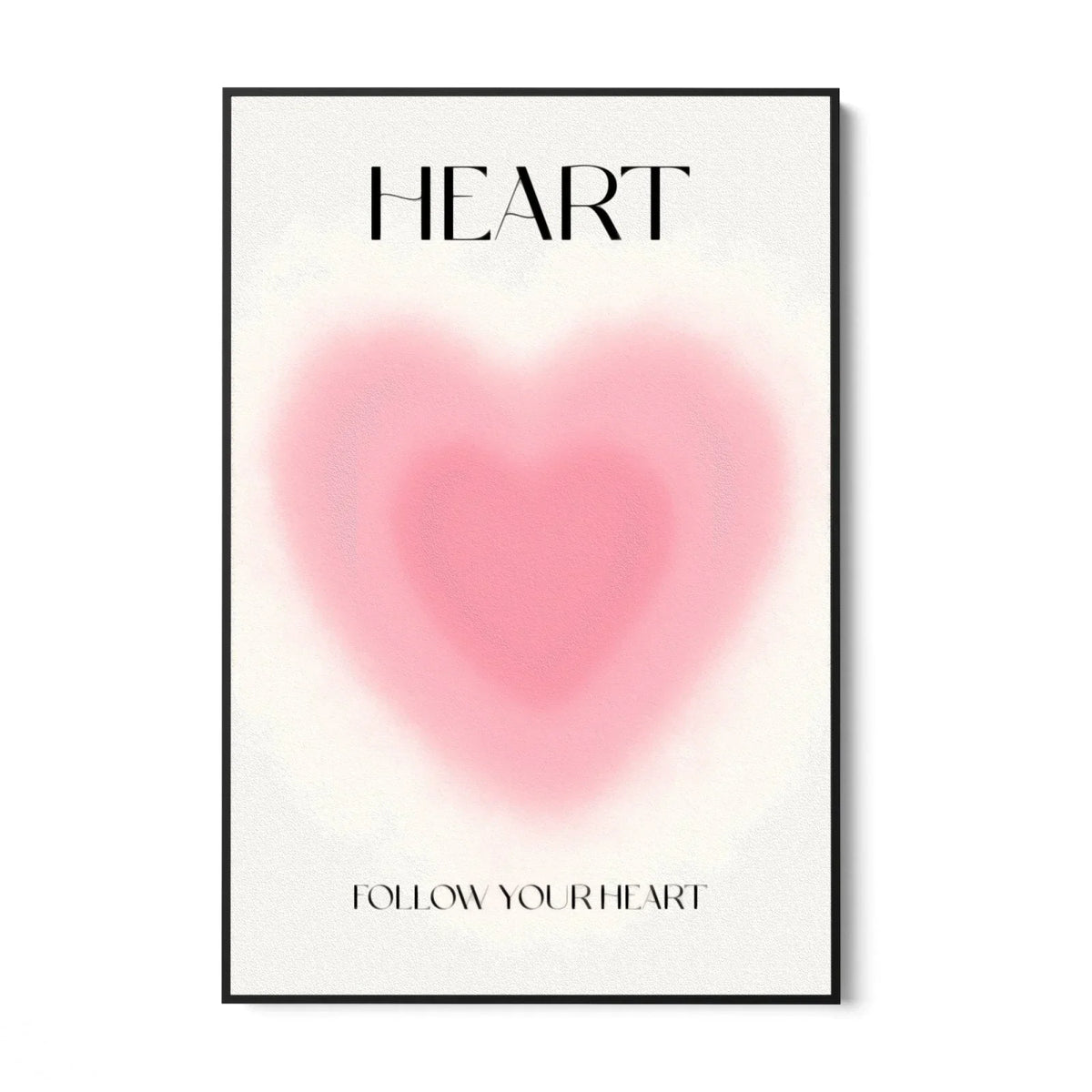 Quadro Stampa su Tela Follow your Heart - CupidoDesign