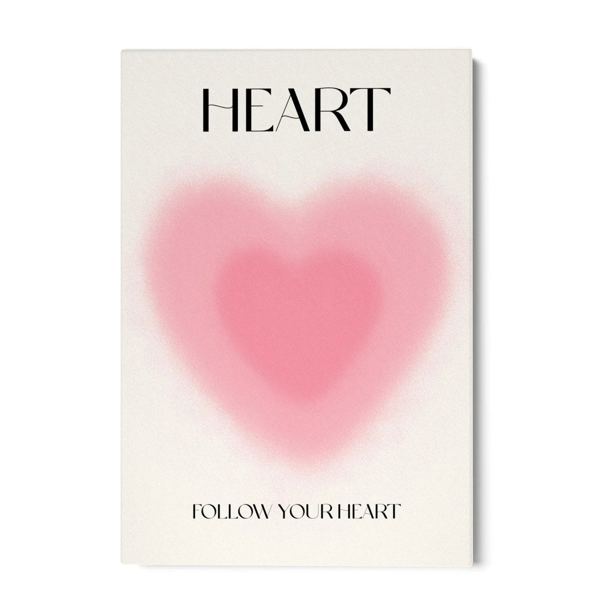 Quadro Stampa su Tela Follow your Heart - CupidoDesign