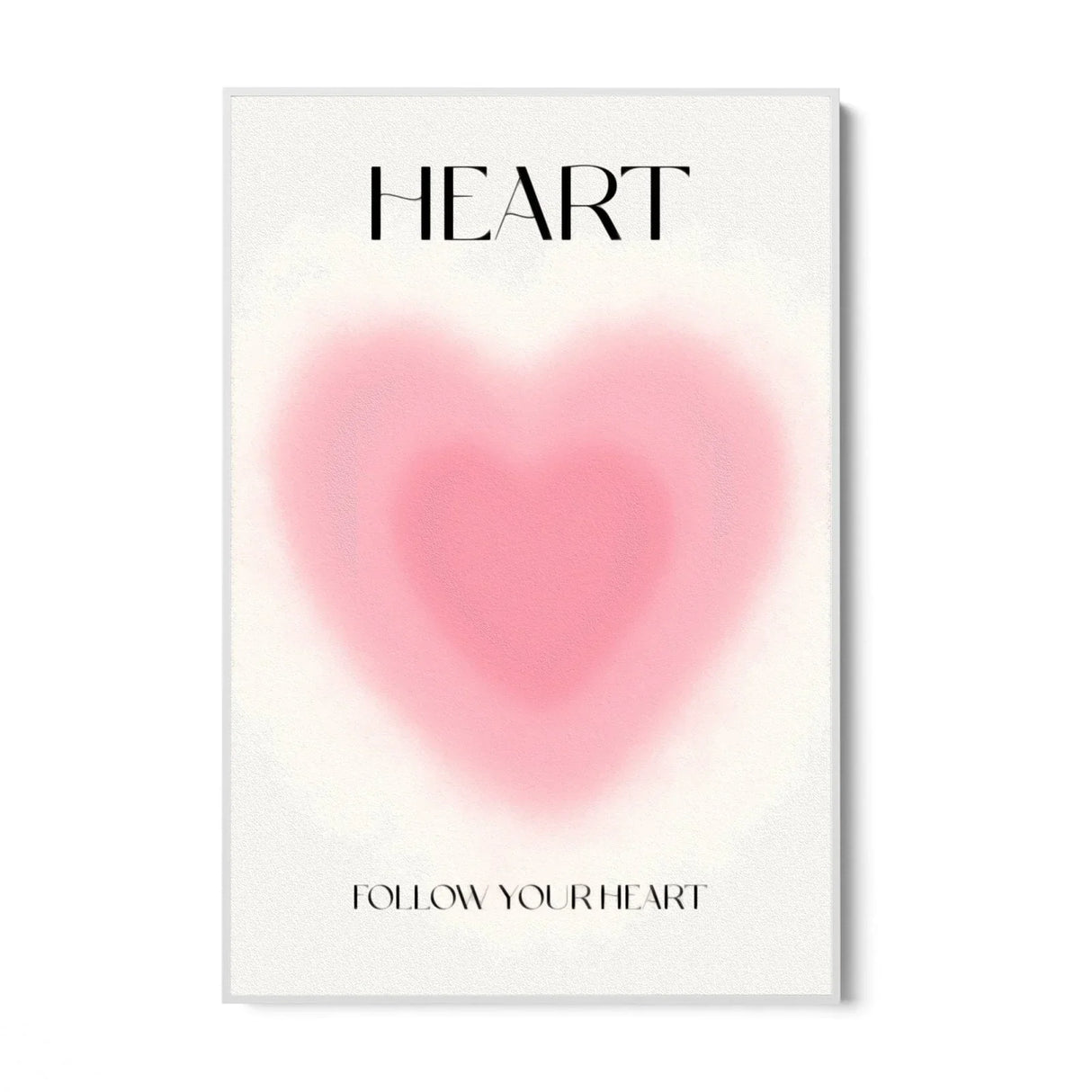 Quadro Stampa su Tela Follow your Heart - CupidoDesign