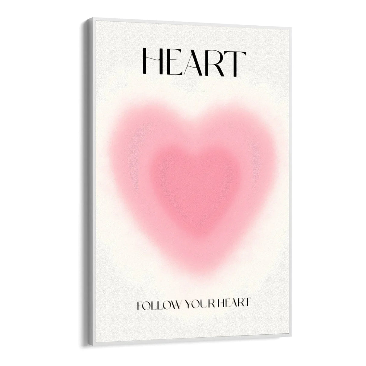 Quadro Stampa su Tela Follow your Heart - CupidoDesign