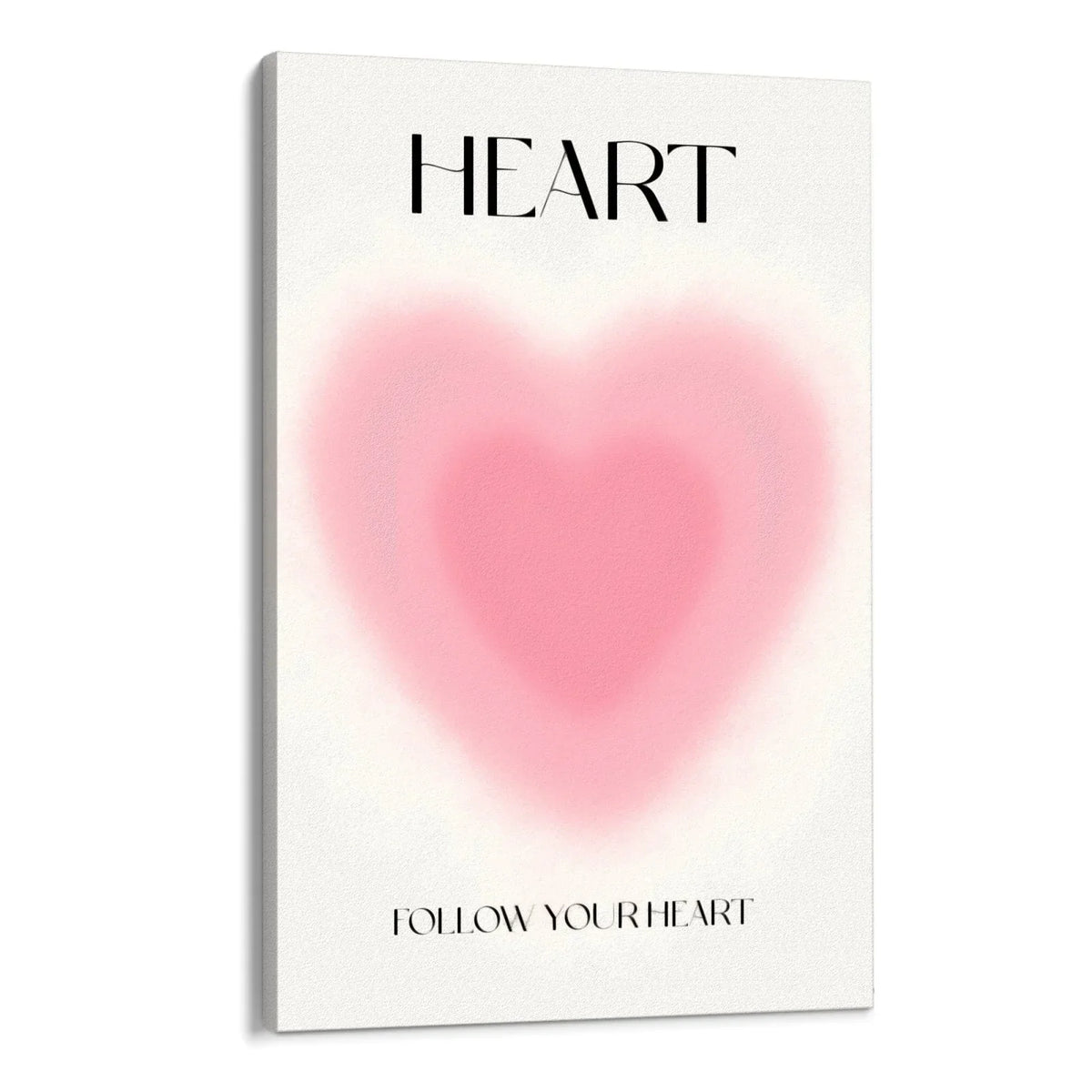 Quadro Stampa su Tela Follow your Heart - CupidoDesign