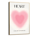 Quadro Stampa su Tela Follow your Heart - CupidoDesign
