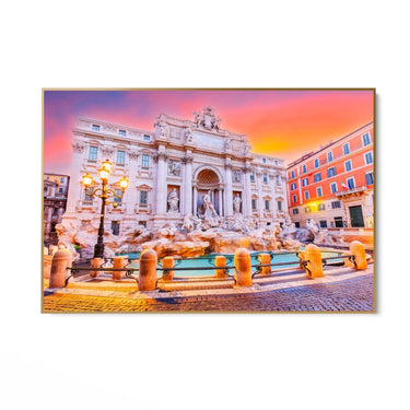 Quadro Stampa su Tela Fontana di Trevi, Roma - CupidoDesign